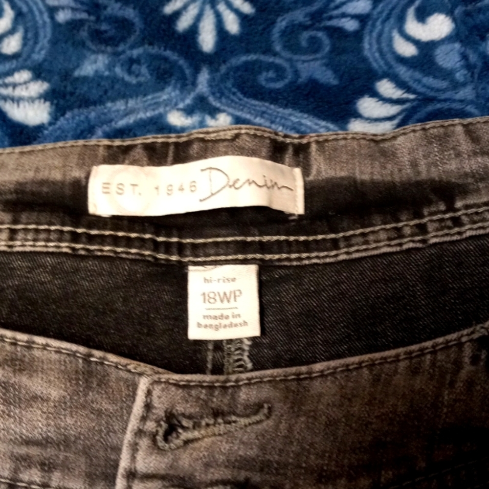 CATO GUNMETAL JEANS